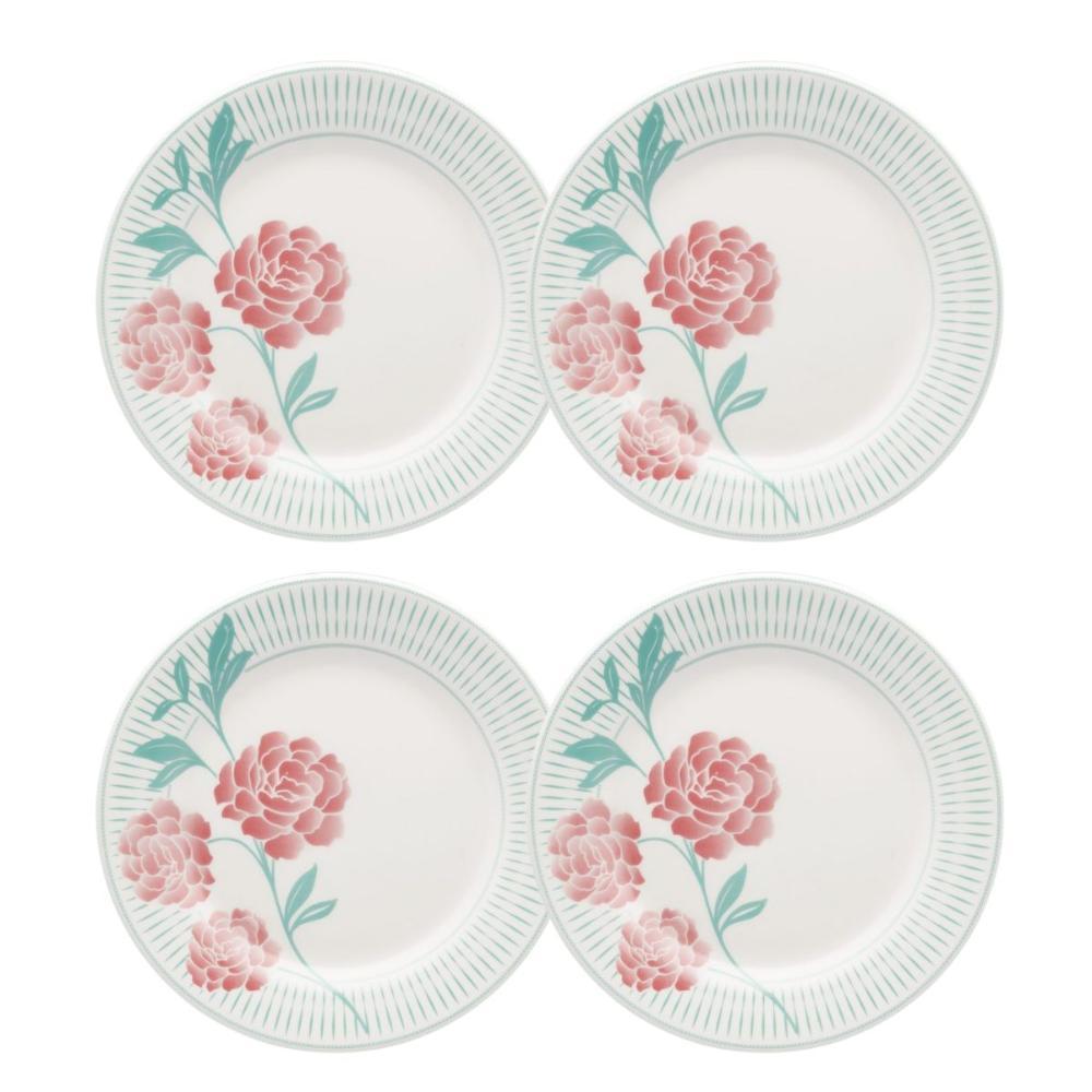 Jogo de 4 Pratos Sobremesa 18 Cm Donna Bloom - 1