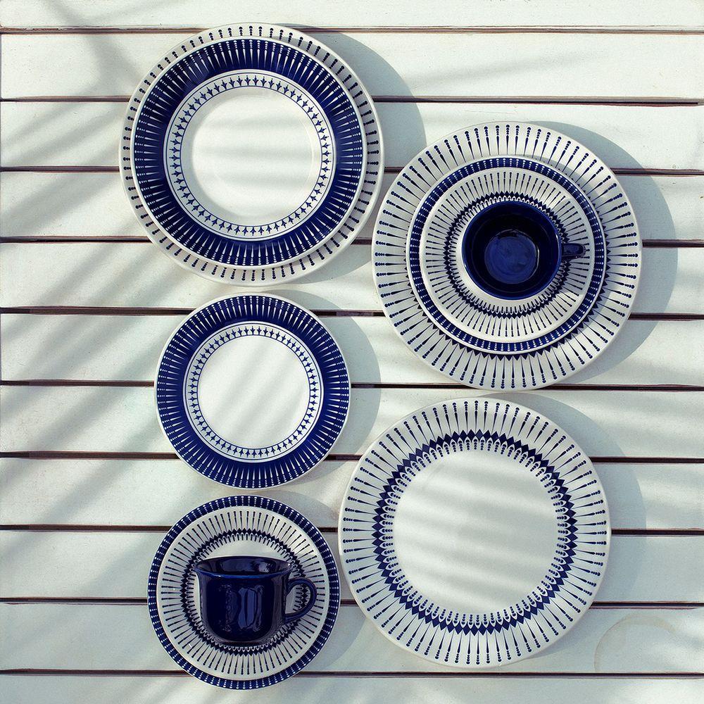 Jogo de 4 Pratos Rasos 26 Cm Donna Colb - 4