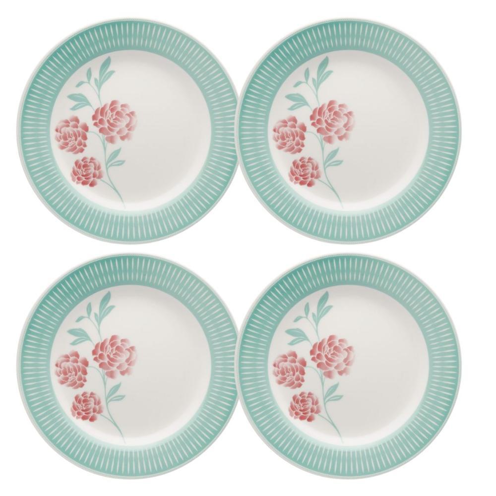Jogo de 4 Pratos Rasos 24 Cm Donna Bloom - 1