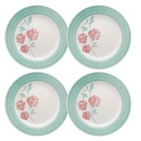 Jogo de 4 Pratos Rasos 24 Cm Donna Bloom - 1