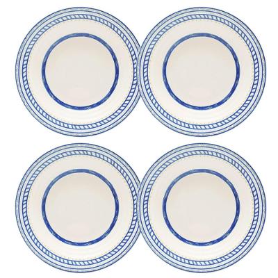Jogo de 4 Pratos Fundos 21,5 Cm Donna Grano