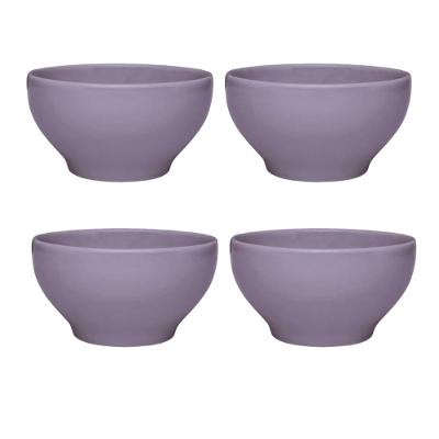 Jogo de 4 tigelas Cereal 600 ml Biona Roxo