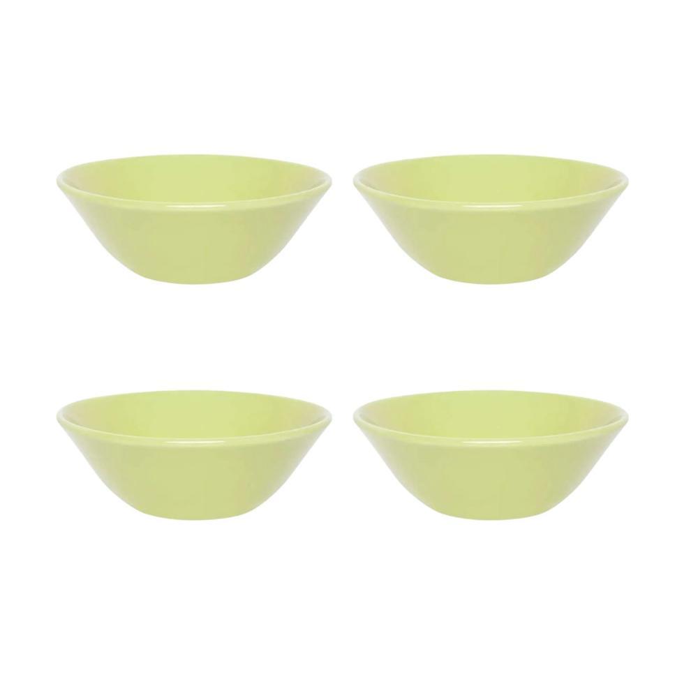 Jogo de 4 tigelas Conic 500 ml Biona Verde - 1