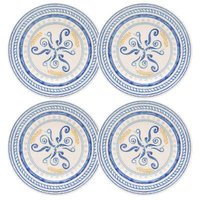 Jogo de 4 Pratos Rasos 24 Cm Donna Grano