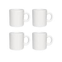 Jogo de 4 canecas AZ4 100 ml Biona Branco - 1