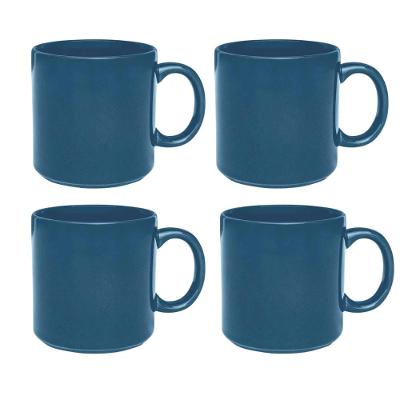 Jogo de 4 canecas AZ12 330 ml Biona Azul