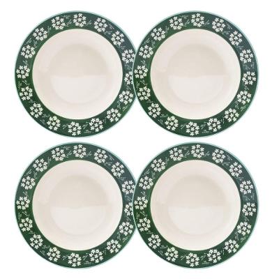 Jogo de 4 Pratos Fundos 21,5 Cm Donna Bosque