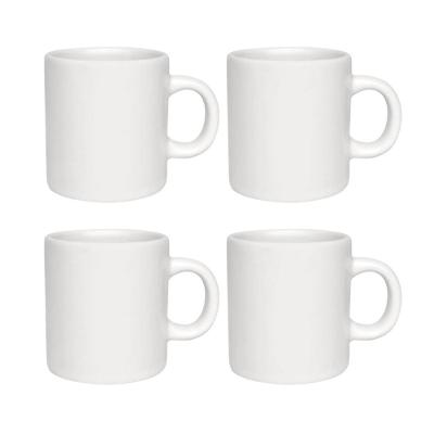 Jogo de 4 canecas AZ12 330 ml Biona Branco