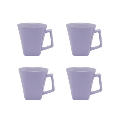 Jogo de 4 canecas Mini Quartier 220 ml Oxford Lilás