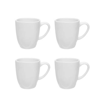 Jogo de 4 Canecas 380ml Oxford Ryo White
