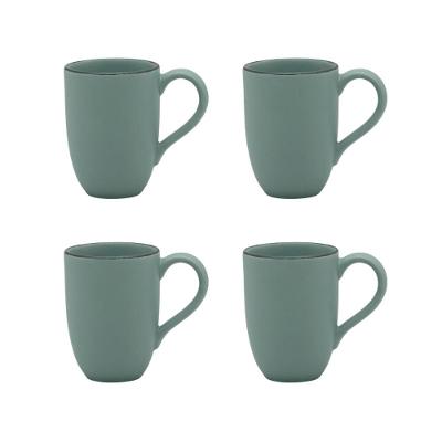 Jogo de 4 canecas 350ml Oxford Flat Pacífico