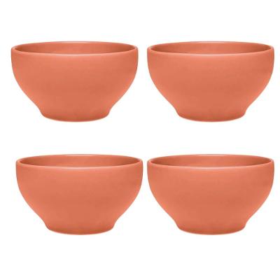 Jogo de 4 tigelas Cereal 600 ml Biona Salmão