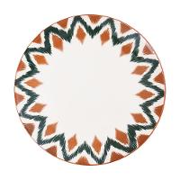 Jogo de 6 Pratos Rasos 26 cm Oxford Unni Boho - 2