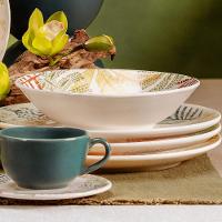 Jogo de 6 Pratos Fundos 20,5 cm Oxford Unni Caminho da Selva - 5