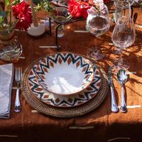 Jogo de 6 Pratos Fundos 20,5 cm Oxford Unni Boho - 5