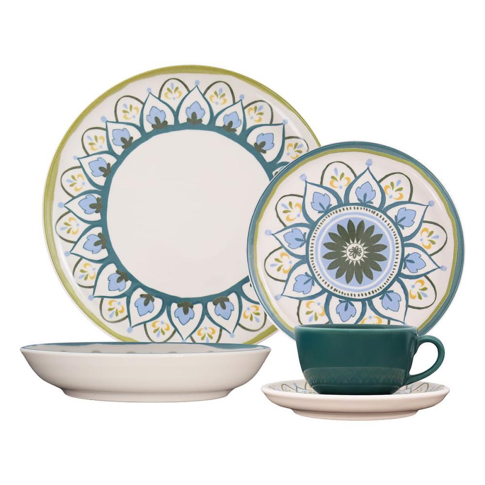 Aparelho de Jantar 30 peças Oxford Flat Nisa - 1