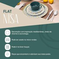 Aparelho de Jantar 20 peças Oxford Flat Nisa - 10