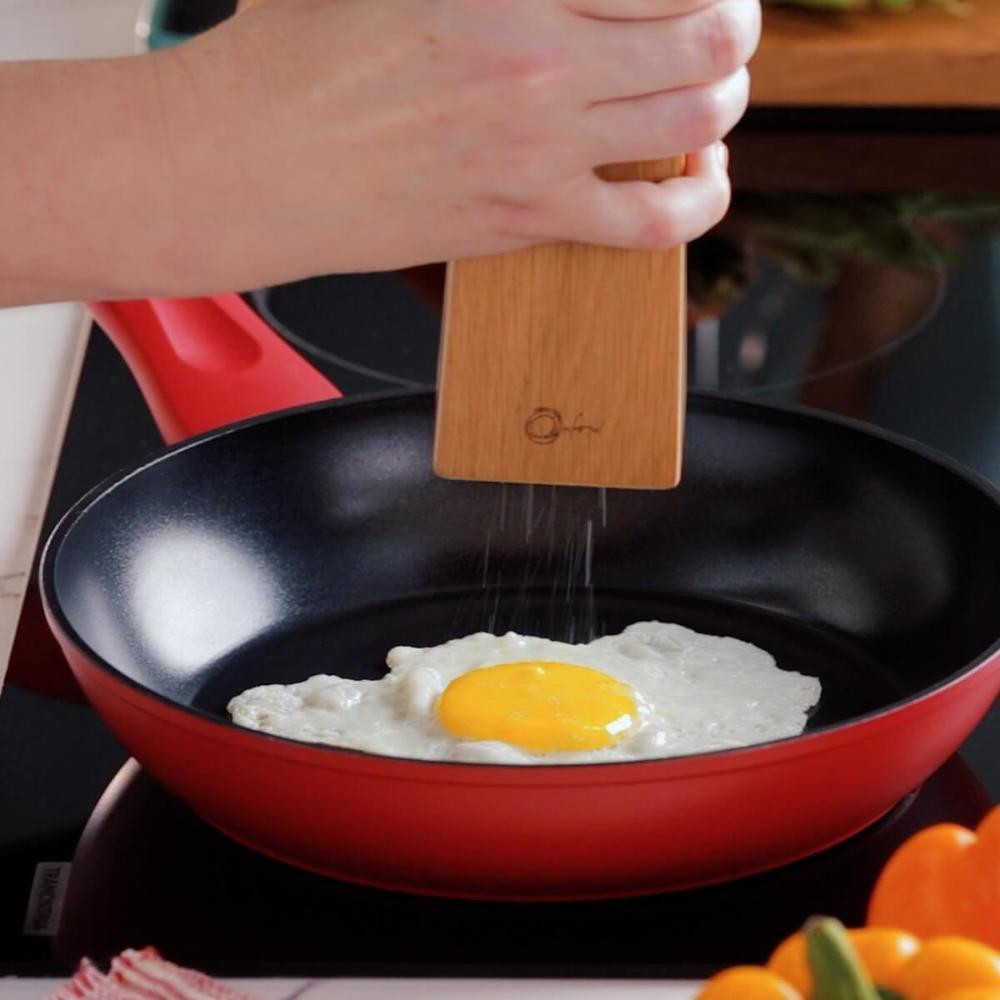 Jogo Panelas Antiaderentes Indução 5 peças Everyday Vermelho - 4