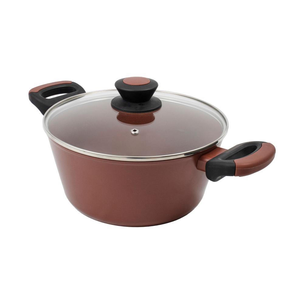 Jogo de Panelas Antiaderentes Indução 5 peças Everyday Mocha - 4