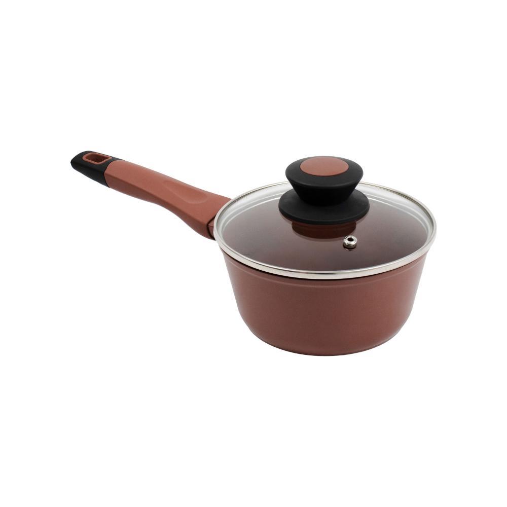 Jogo de Panelas Antiaderentes Indução 5 peças Everyday Mocha - 5