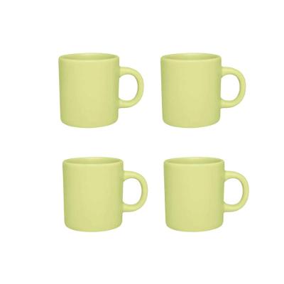 Jogo de 4 canecas AZ4 100 ml Biona Verde