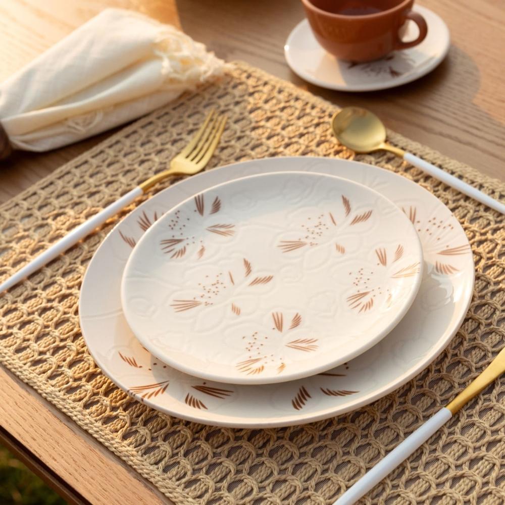 Xícara de Chá 200 ml com pires Oxford Unni Orquídea - 4