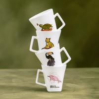 Caneca Oxford Mini Quartier 220 ml Boto-Cor-de-Rosa - 5