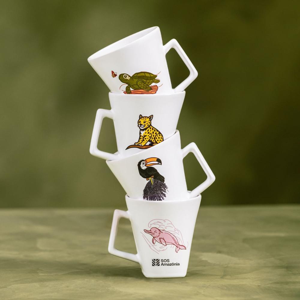 Caneca Oxford Mini Quartier 220 ml Tucano da Amazônia - 5