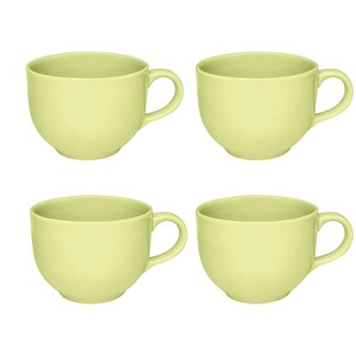 Jogo de 4 canecas Jumbo 740 ml Biona Verde