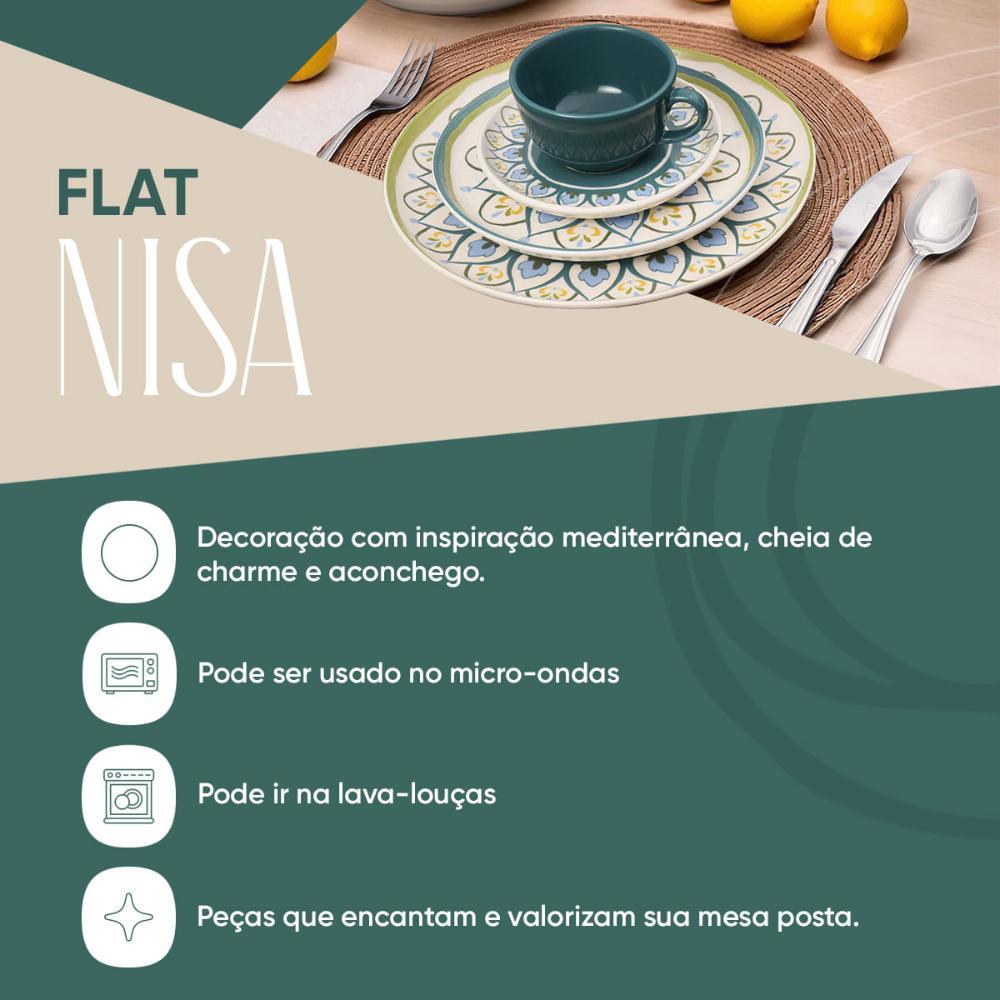 Aparelho de Jantar 16 peças Oxford Flat Nisa - 9