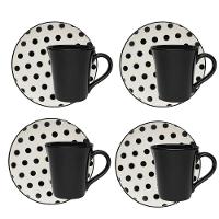 Jogo Lanche De 8 Peças Oxford Unni Stripes And Dots - 1