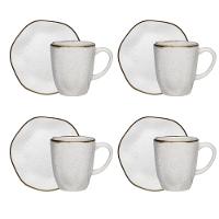 Jogo Lanche De 8 Peças Oxford Ryo Maresia - 1