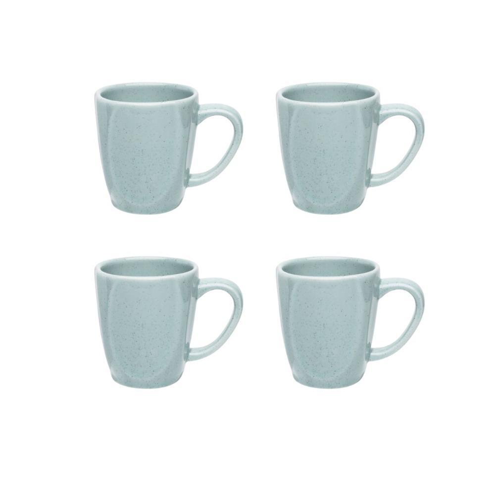 Jogo De 4 Canecas 260Ml Oxford Ryo Blue Bay - 1