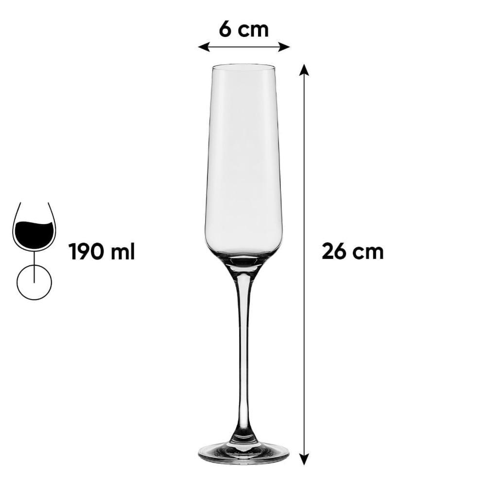 Jogo De 24 Taças De Cristal Oxford Flavour Classic - 9