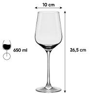 Jogo De 24 Taças De Cristal Oxford Flavour Classic - 3