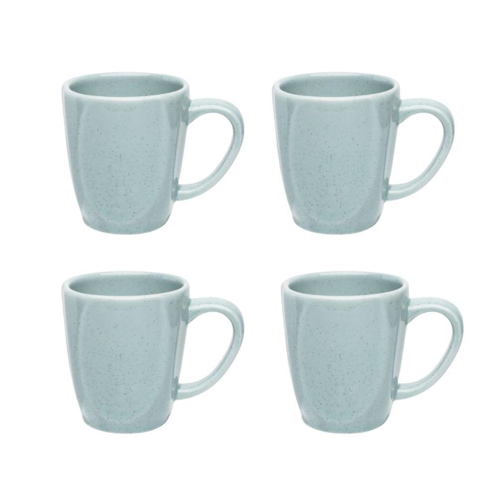Jogo De 4 Canecas 380Ml Oxford Ryo Blue Bay - 1