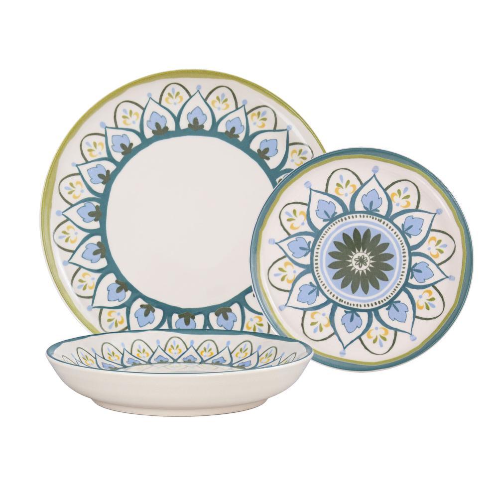 Aparelho de Jantar 18 peças Oxford Flat Nisa - 1