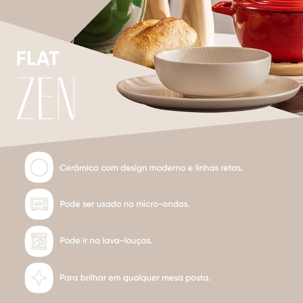 Aparelho de Jantar e Chá 20 Peças Oxford Flat Zen - 2