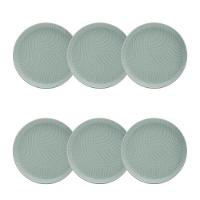 Jogo de 6 Pratos Sobremesa 20cm Oxford Flat Oásis - 1