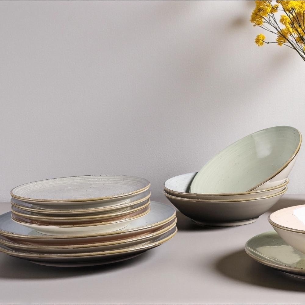 Aparelho de Jantar 12 peças Oxford Unni Aquarela - 10