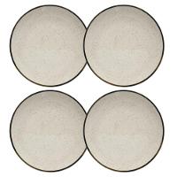 Jogo De 4 Pratos Rasos 26 Cm Oxford Unni Brisa - 1