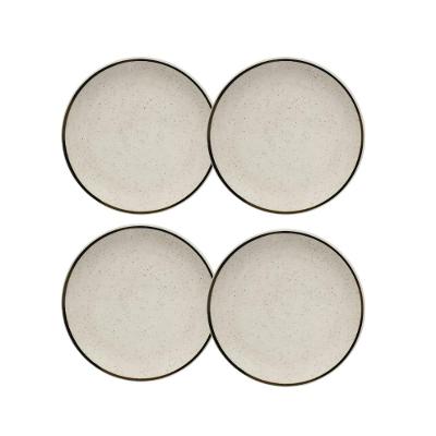 Jogo De 4 Pratos Sobremesa 20 Cm Oxford Unni Brisa