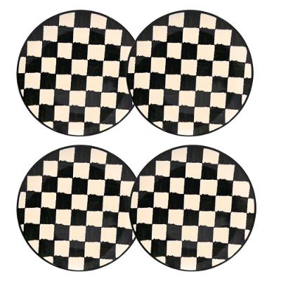 Jogo De 4 Pratos Raso 26 Cm Oxford Unni Damas