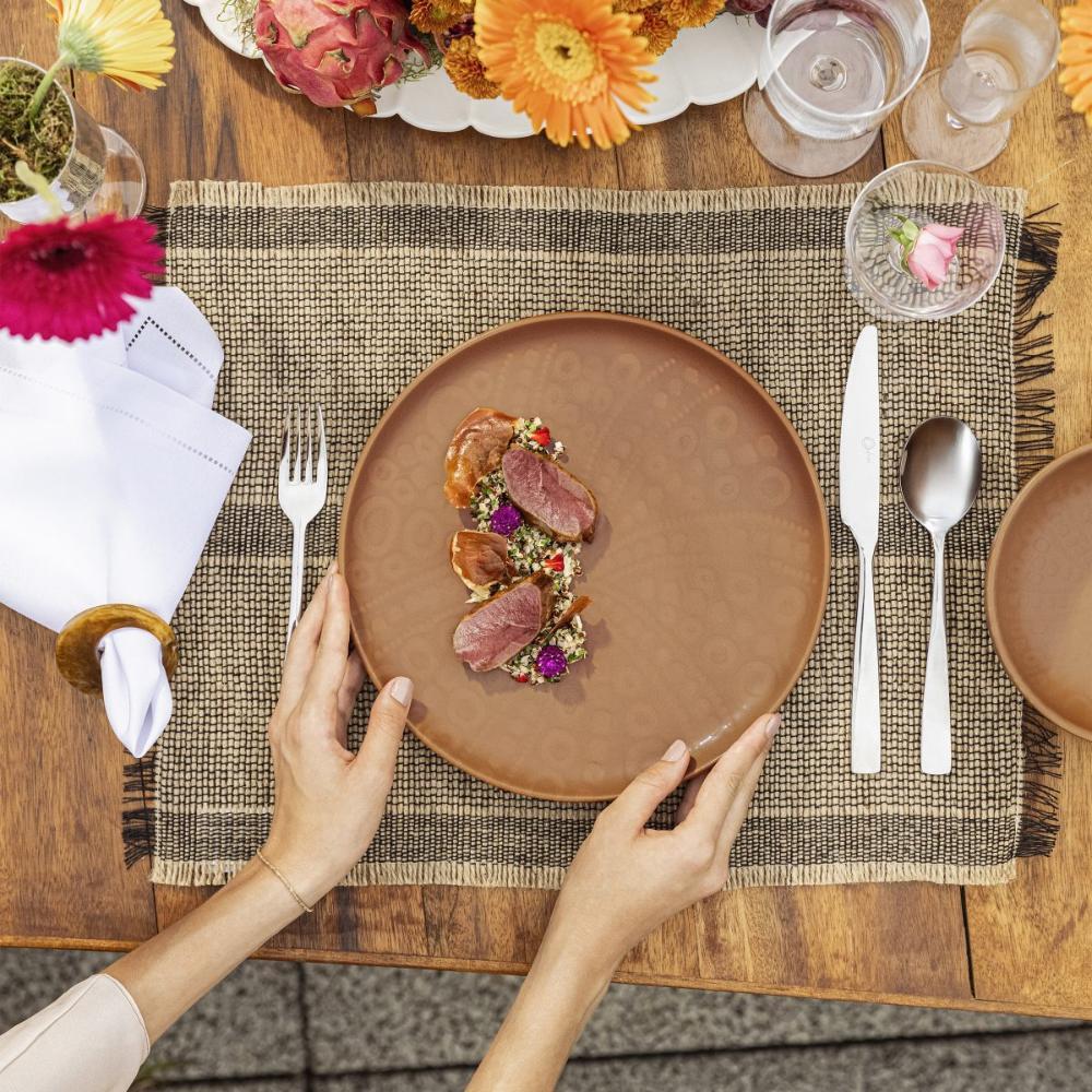 Jogo de 6 Pratos Rasos 26cm Oxford Flat Estrela do Mar - 4