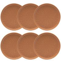 Jogo de 6 Pratos Rasos 26cm Oxford Flat Estrela do Mar - 1