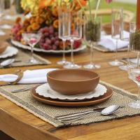 Jogo de 6 Pratos Rasos 26cm Oxford Flat Estrela do Mar - 3