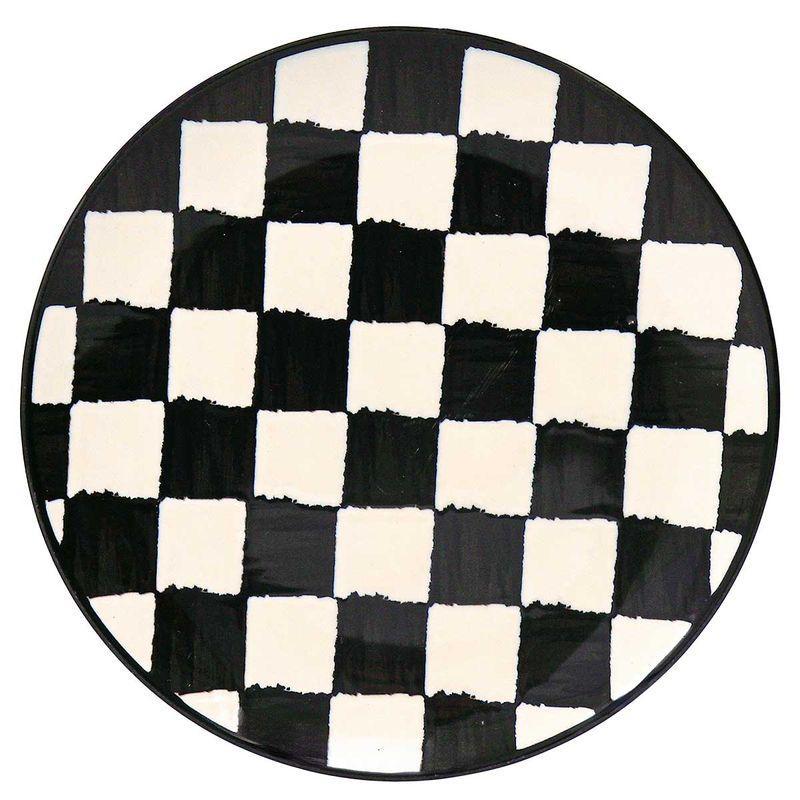 Jogo de 6 Pratos Rasos 26 cm Oxford Unni Damas - 1