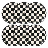 Jogo de 6 Pratos Rasos 26 cm Oxford Unni Damas - 2