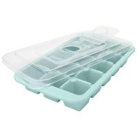 Forma De Silicone Para Gelo Com Tampa Azul - Oxford - 1