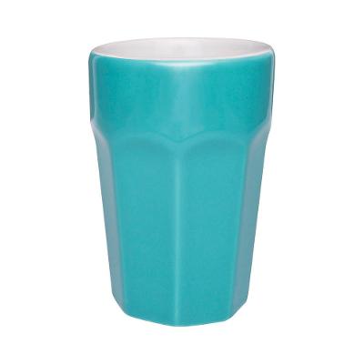 Copo Grande 300 Ml Oxford Azul E Branco